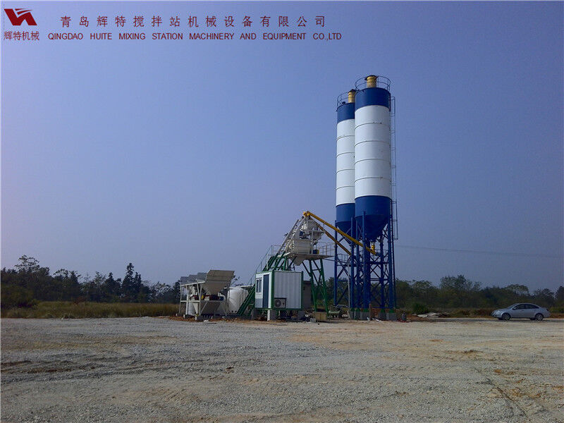 攪拌站HZS35易損件少，維護(hù)簡(jiǎn)單，運(yùn)行費(fèi)用低