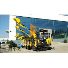 農(nóng)林果園挖掘機價格，小型挖坑機使用，小型履帶挖掘機