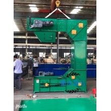 耐高溫1000°Z型提升機，全封閉，無揚塵，可實現(xiàn)多點進料